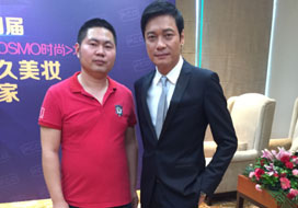 广州万事与明星合影