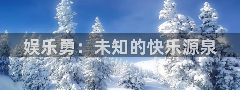 万事娱乐：娱乐勇：未知的快乐源泉